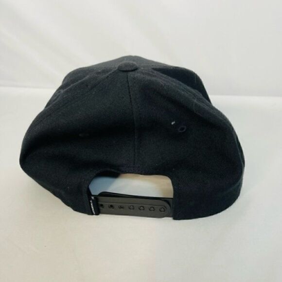 O'Neill Men's Hat Black White Adjustable Baseball Snapback Cap - Picture 6 of 7